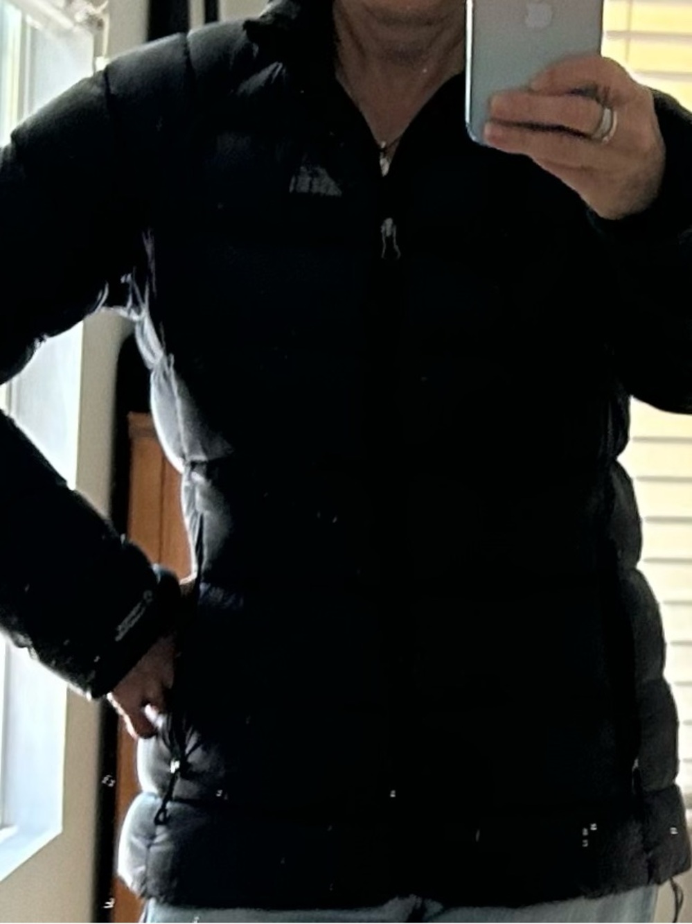 REI Pertex Quantum Women’s Black Puffer Jacket - Coat M
